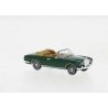 1971 Rolls Royce Corniche Convertible - Assembled -- Top Down (green), HO, Brekina Automodelle PCX870512