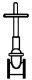 Gate Valves (Gray Butyrate Plastic) pkg(5) -- Fits 570-90101, All Scales, Plastruct Inc 95501