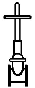 Gate Valves (Gray Butyrate Plastic) pkg(5) -- Fits 570-90101, All Scales, Plastruct Inc 95501