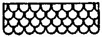Scalloped Shingles, HO, Grandt Line Products Inc 5216