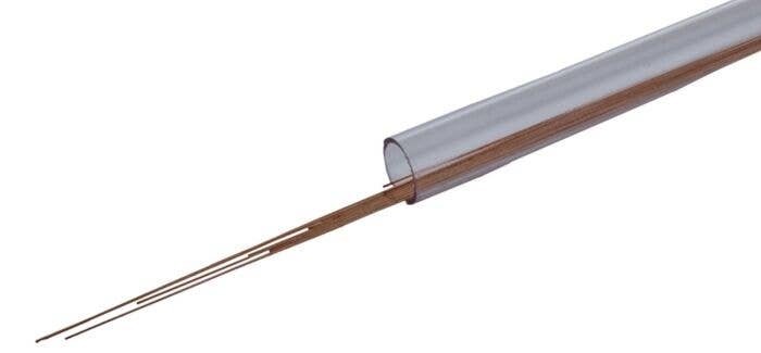 Phosphor-Bronze Wire - 8` 20.3cm Long -- .010` .03cm Diameter pkg(12), All Scales, Tichy Train Group 1101