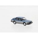 1986 Saab 900 Turbo - Assembled -- Silver, Blue, Black, HO, Brekina Automodelle PCX870651