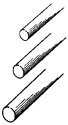 Music Wire - 36` Long -- .039` Diameter pkg(4), All Scales, K & S Engineering 497