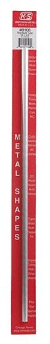 Aluminum Tube - 12` 30cm Long -- 1/4` 6.35mm OD, All Scales, K & S Engineering 8106