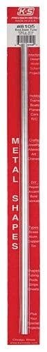 Aluminum Tube - 12` 30cm Long -- 7/32` 5.56mm OD, All Scales, K & S Engineering 8105