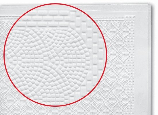 Styrene Brick Sheet - Model Builder′s Supply Line -- Fan Pattern, HO, The N Scale Architect 50061