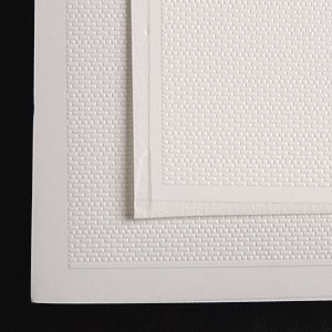 Styrene Sheet - .020 x 11 x 14` pkg(2) - Model Builder`s Supply Line -- American Bond Bric, HO, The N Scale Architect 50033