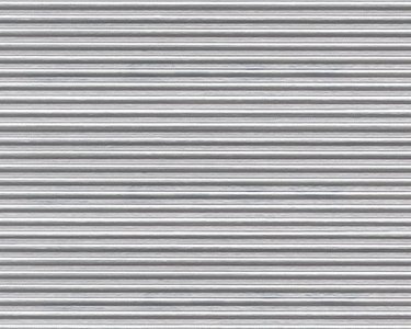 Patterned Sheets - Siding - Corrugated - .020 x 7 x 12` pkg(2) -- White - .050` Spacing, HO, Plastruct Inc 91509