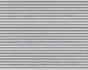 Patterned Sheets - Siding - Corrugated - .020 x 7 x 12` pkg(2) -- White - .050` Spacing, HO, Plastruct Inc 91509