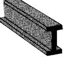 ABS I Beam -- 1/16 x 10′ .16 x 25.4cm pkg(10), HO, Plastruct Inc 90021