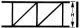 Styrene - Open Web Trusses - Pratt Style pkg(2) -- 1/4 x 4′, All Scales, Plastruct Inc 90921