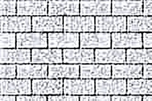 Patterned Plastic Sheet 2-Pack -- Asphalt Shingle 7-1/2 x 12′ 19.1 x 30.5cm, HO, JTT Miniature Tree 97440