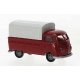 1960-1963 Volkswagen Pritsche T1b Pickup Truck w/Cover - Assembled -- Economy (yellow, gray), HO, Brekina Automodelle 32984
