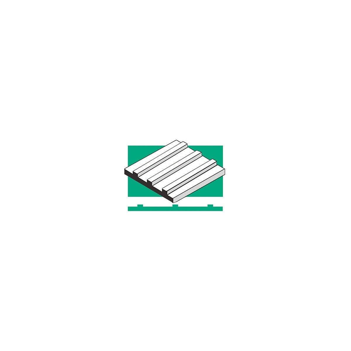 Board & Batten -- .125′ .32cm, All Scales, Evergreen Scale Models 4544