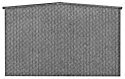 Peaked End Panels, HO, Pikestuff 1012