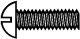 00-90 Brass Round Head Machine Screw -- 1/2 x .047′ 1.27 x .12cm pkg(10), All Scales, Walthers Tools & Screws 1006