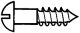 Brass or Brass-Plated Wood Screws pkg(24) -- 1 3/8 x .073′ .95 x .19cm, All Scales, Walthers Tools & Screws 1196