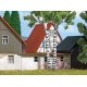 Matte-Look Weathered Cardstock Wall Sheet 2-Pack -- Weathered Brick Wall 8-1/4 x 5-13/16 x 1/3, HO, Busch Gmbh & Co Kg 7438
