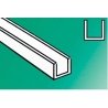 14` Styrene Channel -- .125` .32cm pkg(4), All Scales, Evergreen Scale Models 264