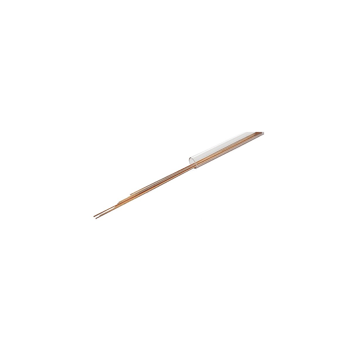 Phosphor-Bronze Wire - 8` 20.3cm Long -- .020` .05cm Diameter pkg(12), All Scales, Tichy Train Group 1103