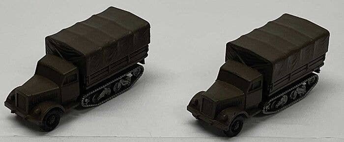 Half-Track with Canvas Cover - Resin Kit, N, Phoenix Precision Models 30060