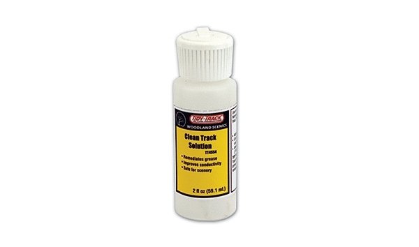 Clean Track Solution - Tidy Track(TM) -- 1.85oz 54.7mL, All Scales, Woodland Scenics 4554