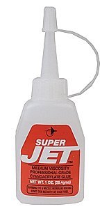 Super Jet(TM) Adhesive -- 1oz 29.6mL Bottle, All Scales, CGM Enterprises 768