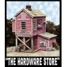Laser-Cut Wood Kit -- The Hardware Store, HO, Bar Mills LLC 5042