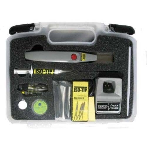 Quick Charge Cordless Soldering Tool Kit -- 7700 Soldering Iron, Charging Base, 3 Tips, Titan Tor, All Scales, ISO-TIP 7710