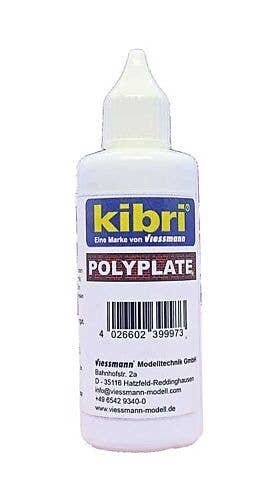 Polyplate Glue -- For Vollmer/Kibri Polyplate Kits 2.7oz 80ml, All Scales, Kibri 39997