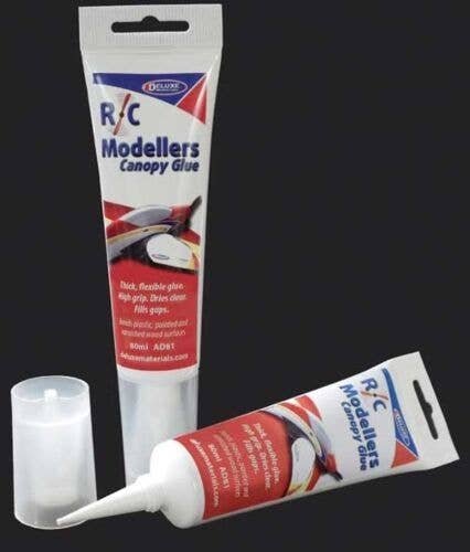 RC Modeler Glue Tube -- 2.8oz 80g, All Scales, Deluxe Materials Ltd AD81