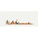 Sun Bathers -- pkg(6), HO, Merten 210954