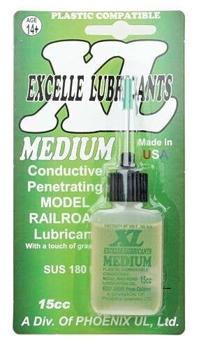 XL Medium Oil -- 1/2oz 14.8mL, All Scales, Excelle Lubricants 180