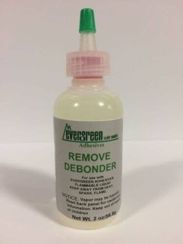 CA Debonder -- 2oz 59.1mL, All Scales, Evergreen Scale Models 67