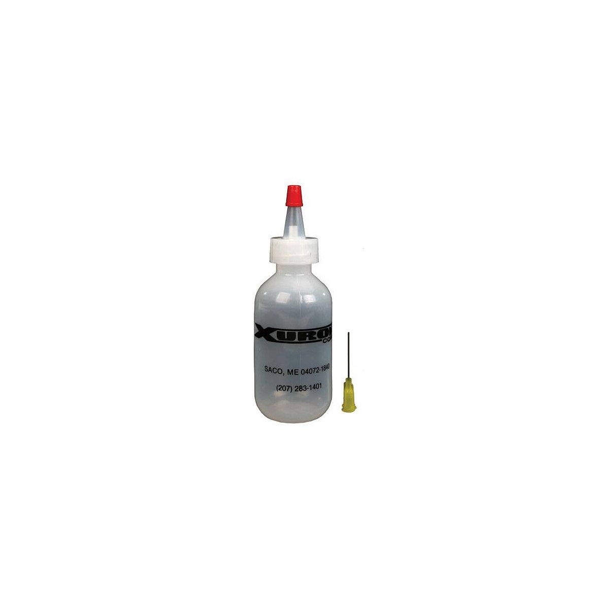 2oz Dispensing Bottle -- 0.020′ ID Needle, All Scales, Xuron Corp. 90116
