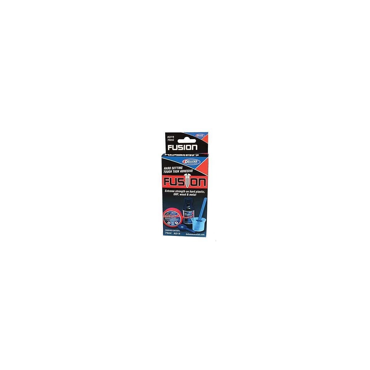 Fusion Acrylic Adhesive -- 2.5oz 75mL, All Scales, Deluxe Materials Ltd AD19
