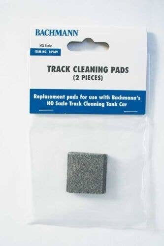 Replacement Pad for Track Cleaning Car -- Fits 160-16301 Through -16304 pkg(2), HO, Bachmann Industries 16949