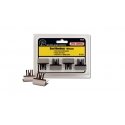Dust Monkeys(TM) Axle-Mounted Track Cleaner Pads -- Tidy Track(TM) pkg(4), HO, Woodland Scenics 4571