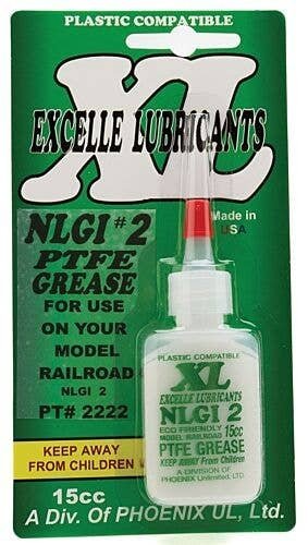XL NLGI PTFE Grease 2 -- 1/2oz 15mL, All Scales, Excelle Lubricants 2222