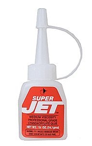 Super Jet(TM) Adhesive -- 1/2oz 14.8mL Bottle, All Scales, CGM Enterprises 767