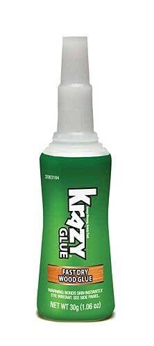 Instant Wood Glue CA - Krazy Glue -- 1.06oz 30g, All Scales, X-Acto 2063184