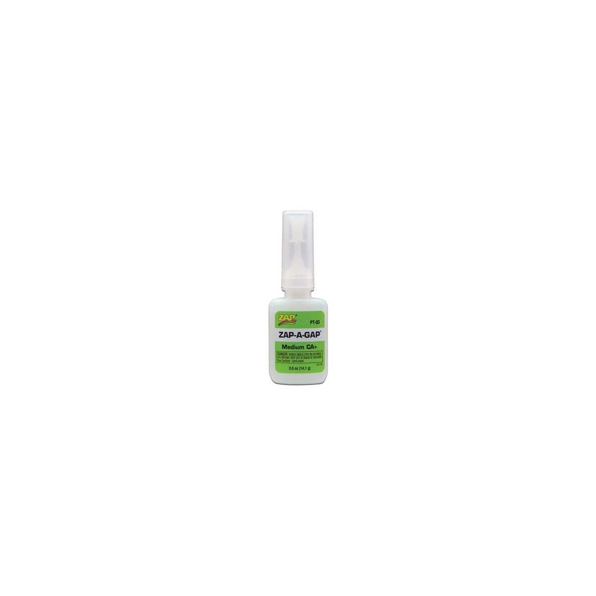 Zap-A-Gap/CA+ Filling Adhesive -- 1/2oz 14.8mL, All Scales, Robart Mfg Inc 433