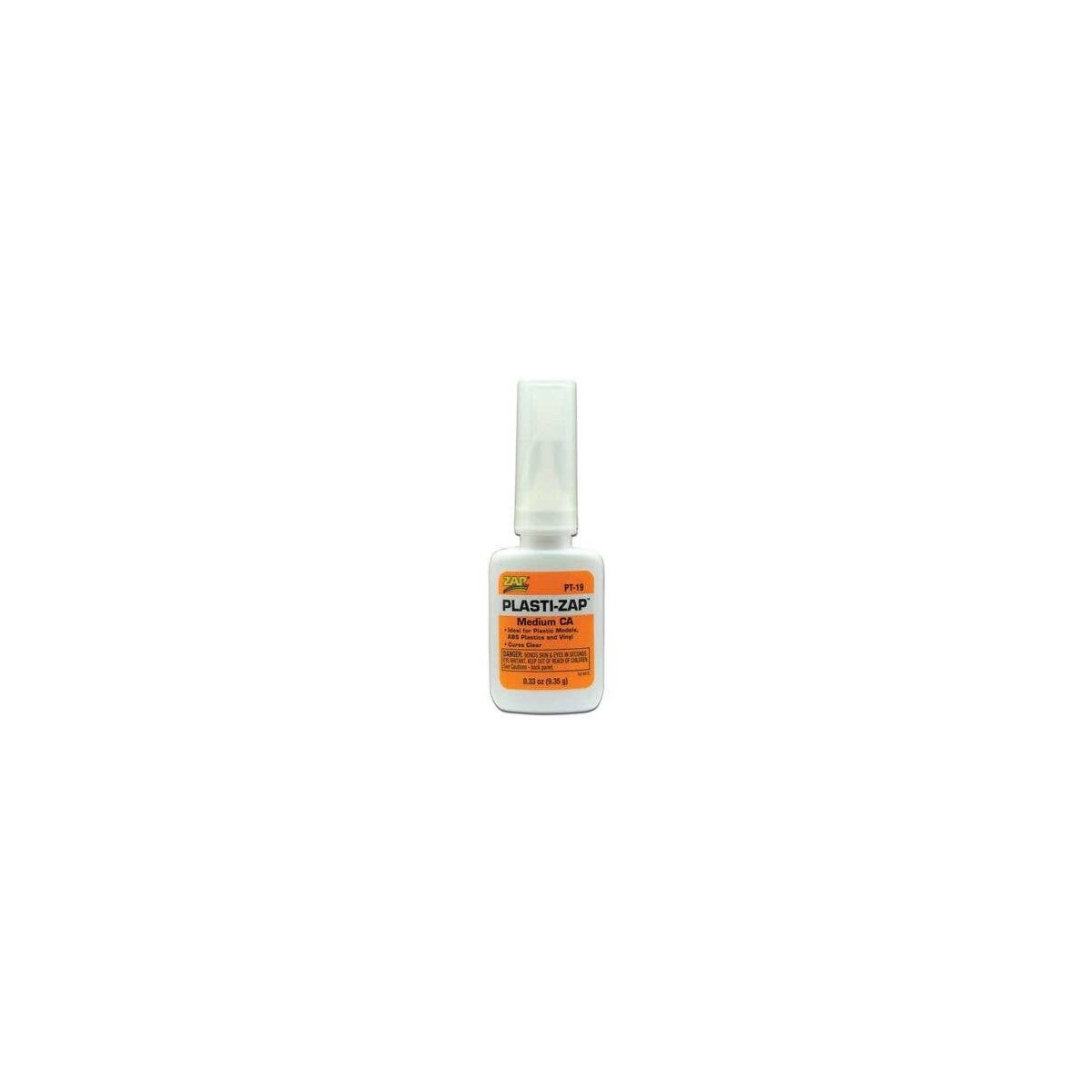Plasti-Zap CA++ Instant Plastic Glue -- 1/3oz 9.9mL, All Scales, Robart Mfg Inc 442
