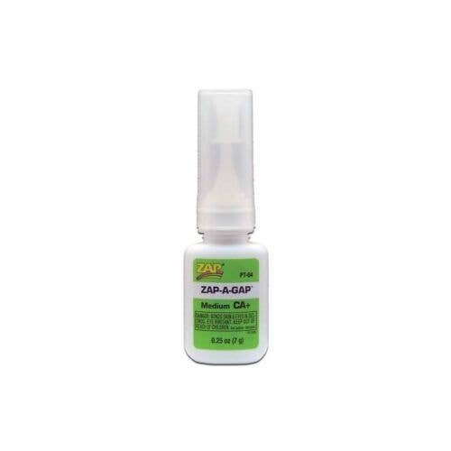 Zap-A-Gap/CA+ Filling Adhesive -- 1/4oz 7.4mL, All Scales, Robart Mfg Inc 435