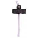 Airbrush Parts -- Non-Rusting Jar Adaptor f/150, 155, 175, 200 & 360 w/Gasket & Siph, All Scales, Badger Air Brush Co 50208