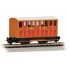 Talyllyn Carriage Passenger Car - Ready to Run -- Car 1 (wood), HOn30, Bachmann Industries 77502
