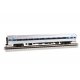 Amfleet I Coach with Lighting - Ready to Run -- Amtrak 82560 (Phase VI, silver, blue, red, white), N, Bachmann Industries 14172