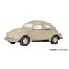 1970-1972 Volkswagen Beetle Type 11 - Assembled -- Beige, HO, Kibri 21230