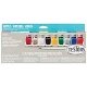 Acrylic Value Paint Set - Each: 1/4oz 7.4mL -- 9 Colors, All Scales, Testor Corp 281235