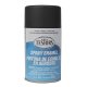 All-Purpose Enamel Spray Paint - 3oz 88.7mL Can -- Flat Black, All Scales, Testor Corp 1249